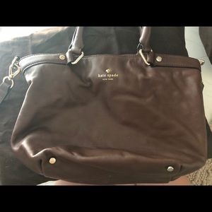 Brown Leather Kate Spade Handbag